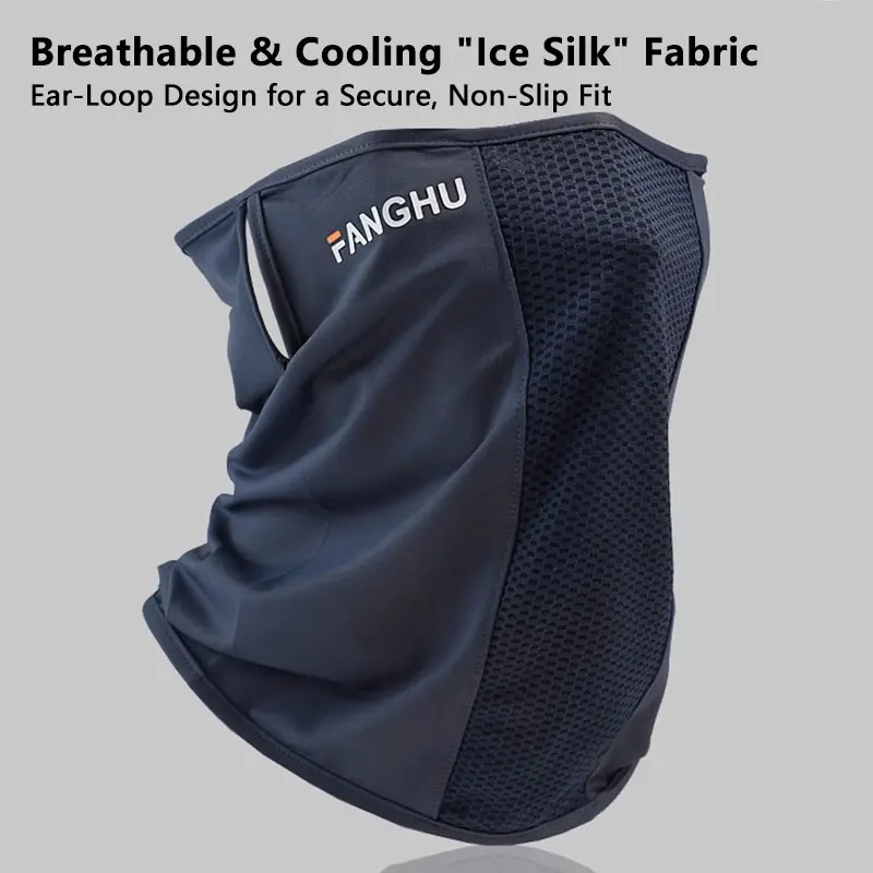 Cycling Loop - Maschera facciale traspirante in rete con