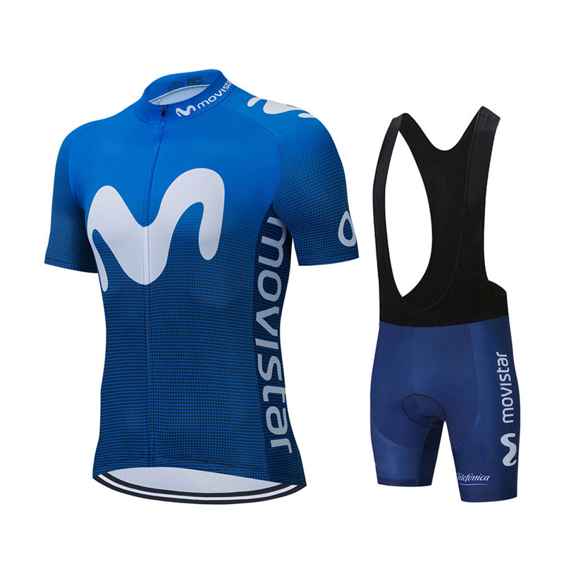 Cycling Community - Maglia da ciclismo della squadra Movistar