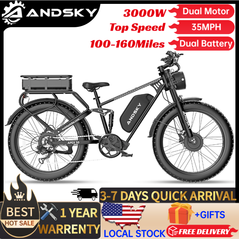 Bike Pump Frame Mount - Bici Elettrica ANDSKY Apex50 AWD 3000W