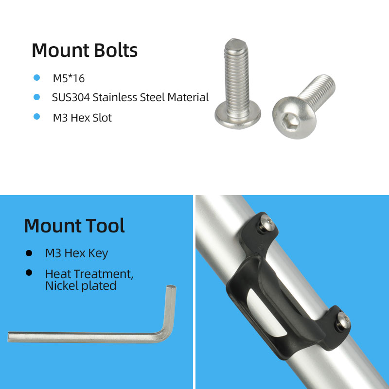 MTB diametro 20-28 mm. Support - Bike Pump Frame Mount recensione e prezzo