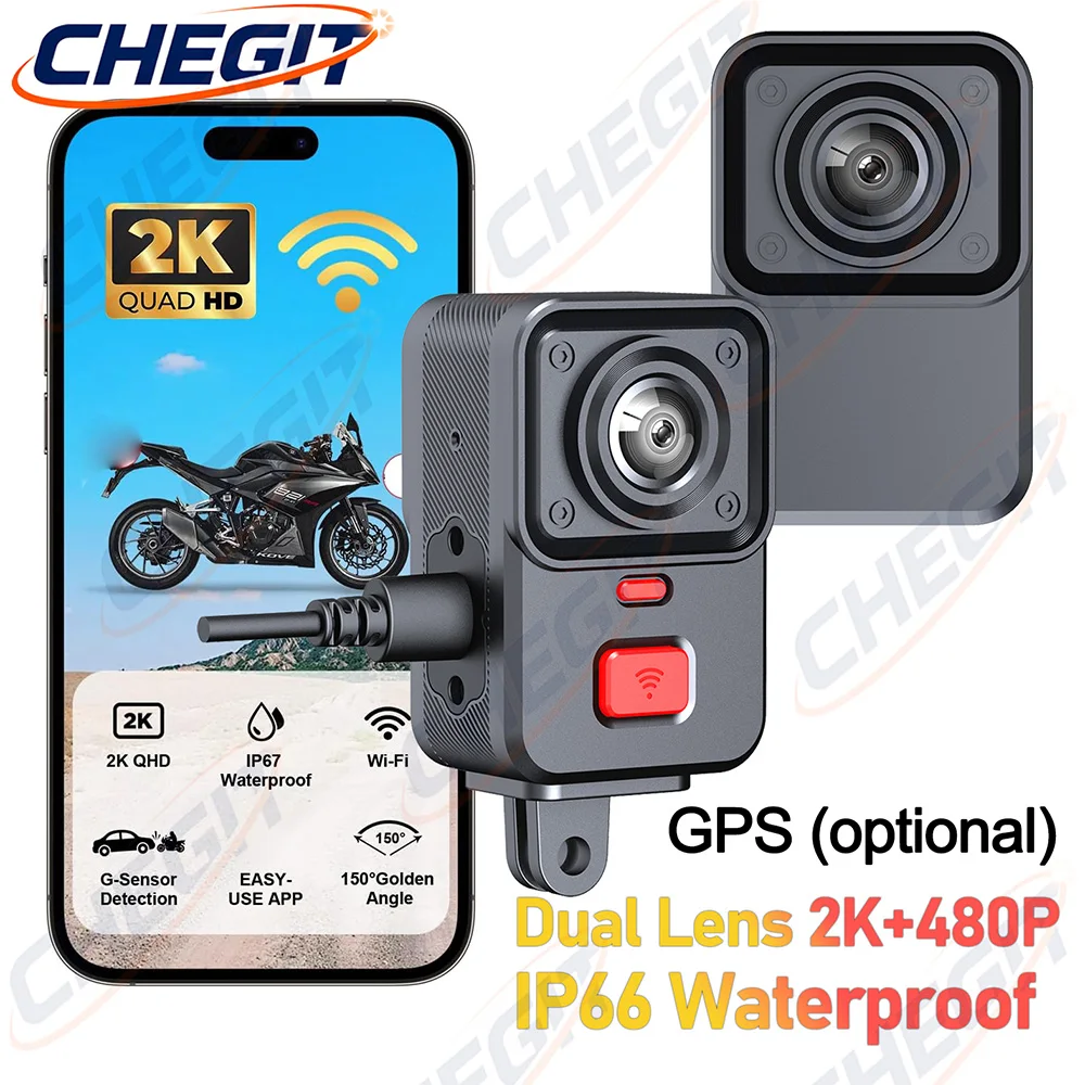Telecamera DVR per Moto con 2  - Cycling Loop recensione e prezzo